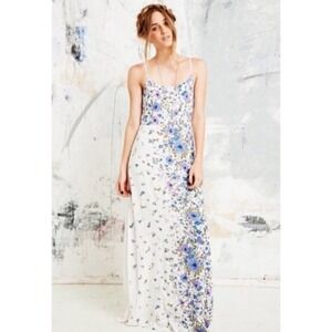 Kimchi Blue Urban Outfitters Wildflower Maxi Dress Cottagecore 2 S